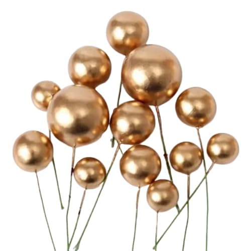 Faux ball gold